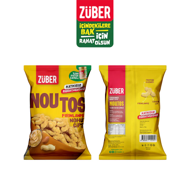 Züber Noutos %100 Yer Fıstığı Ezmeli 55g