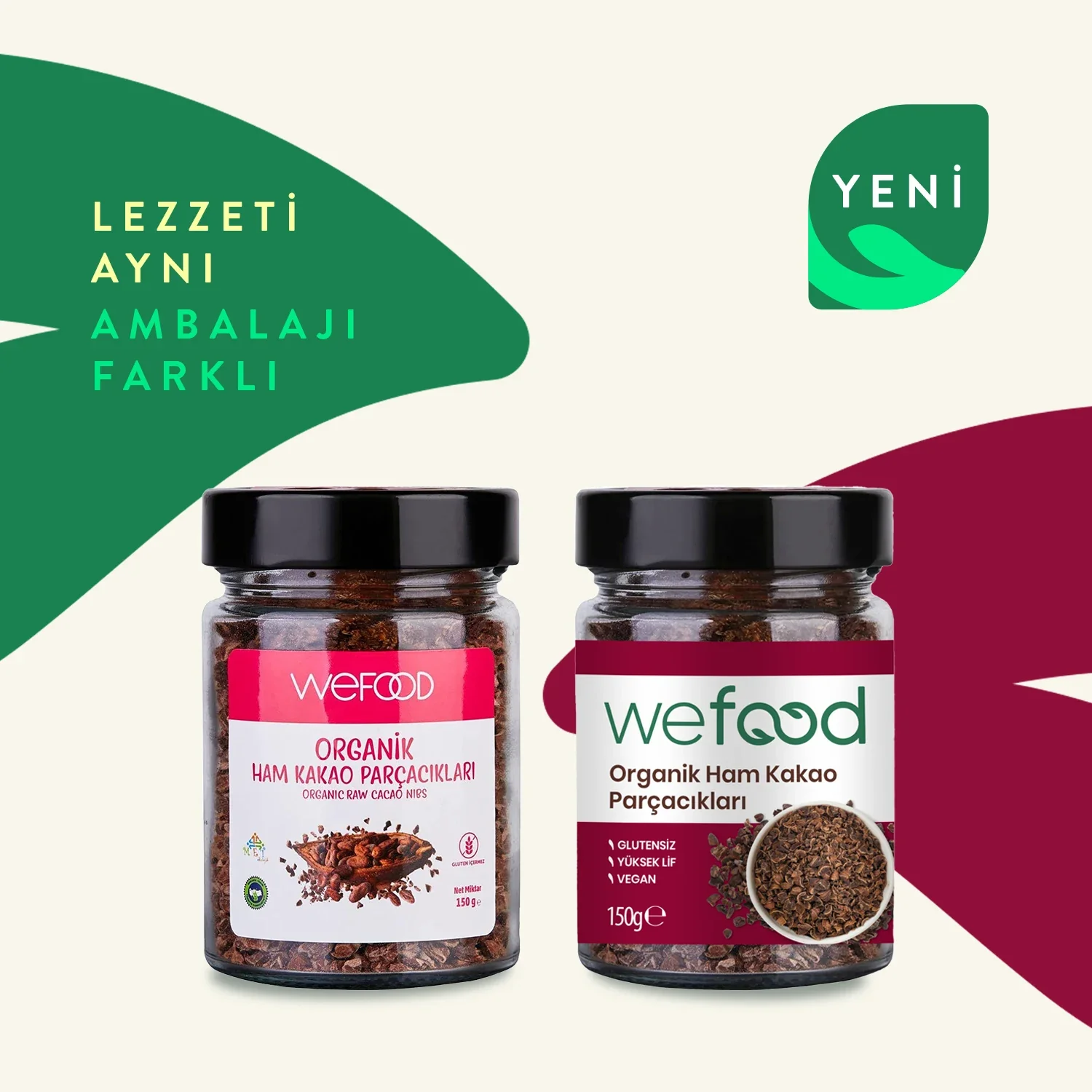 Ham Kakao Parçacıkları 150gr - Biokent Glutensiz