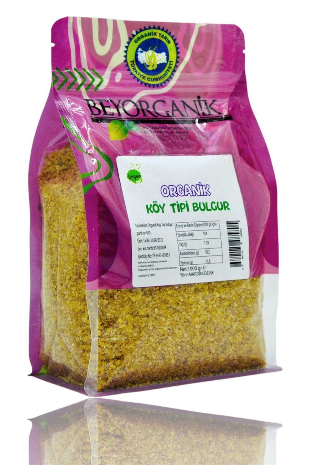 Beyorganik Köftelik Bulgur 1000gr