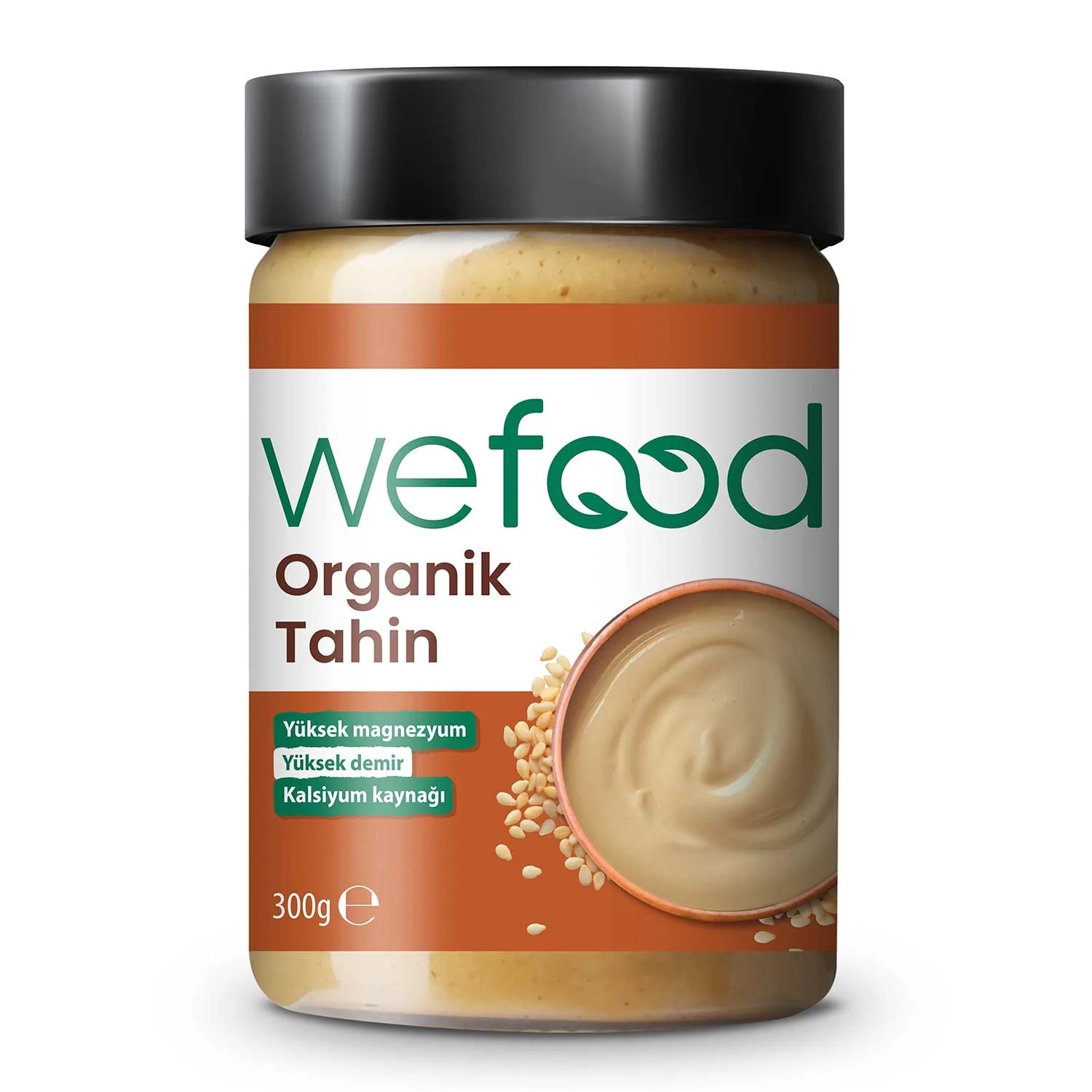 Wefood Glutensiz Organik Tahin (Yerli Susam) 300gr - Biokent