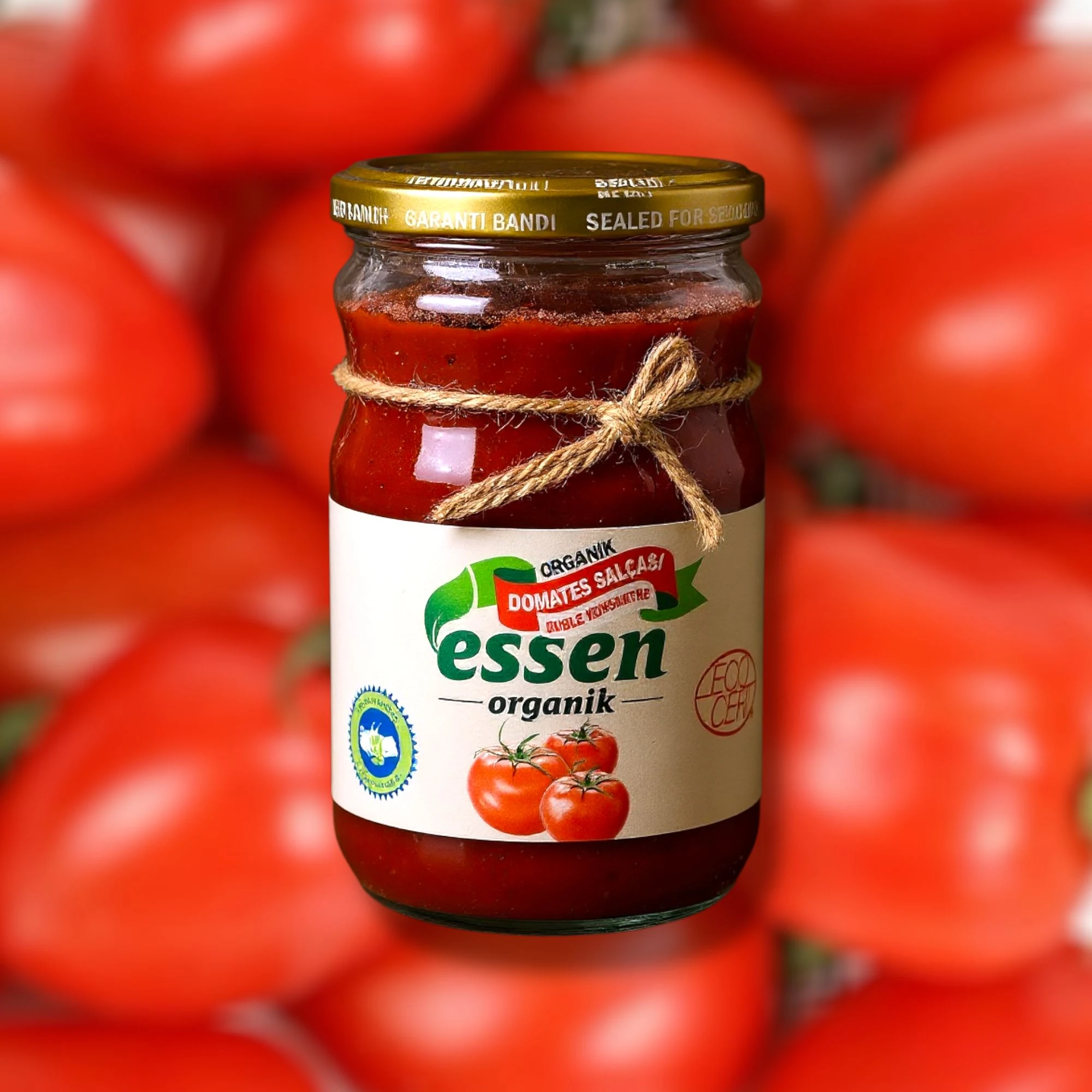 Essen Organik Domates Salçası 650gr
