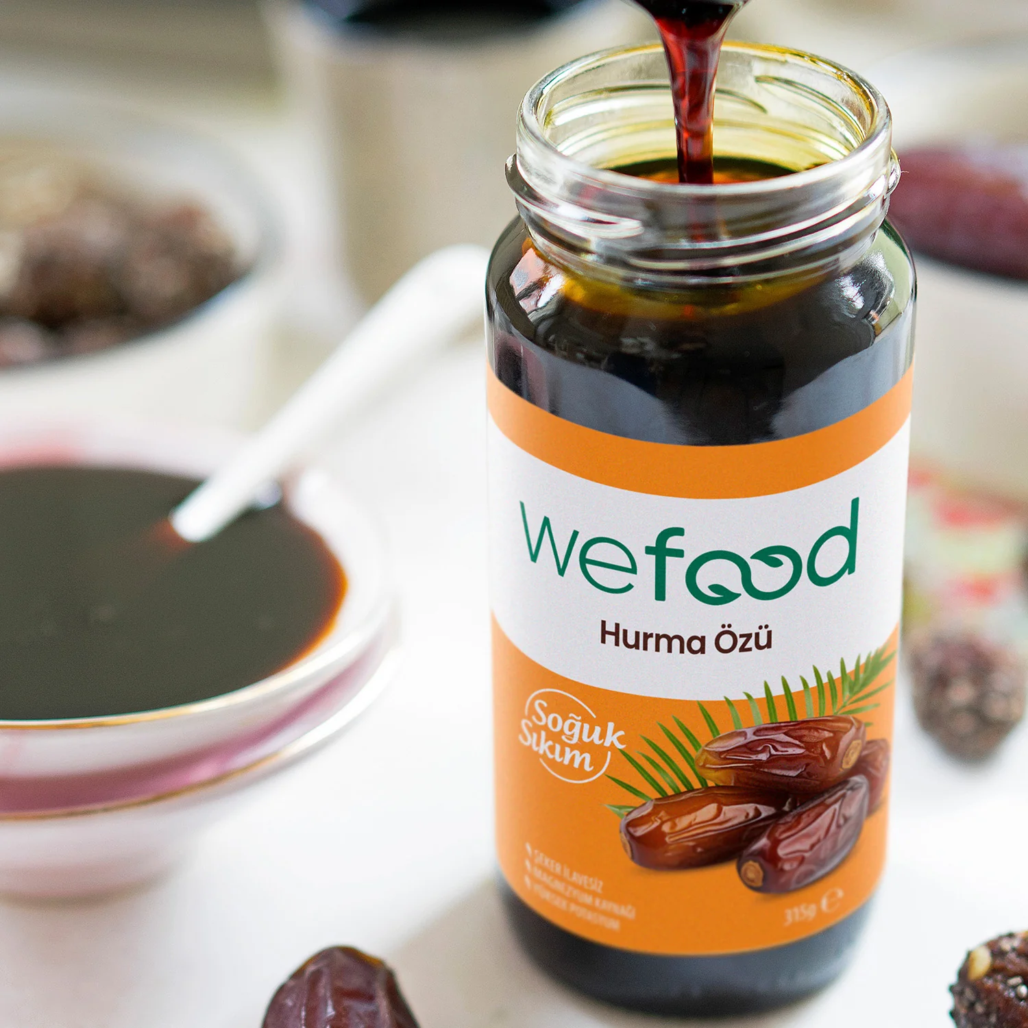 Wefood Hurma Özü (Soğuk Sıkım) 315gr