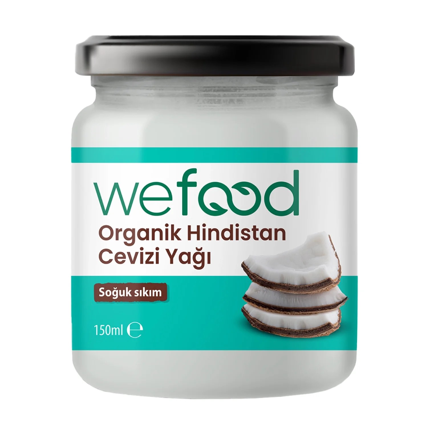 Wefood Glutensiz Organik Hindistan Cevizi Yağı 150ml - Biokent Glutensiz