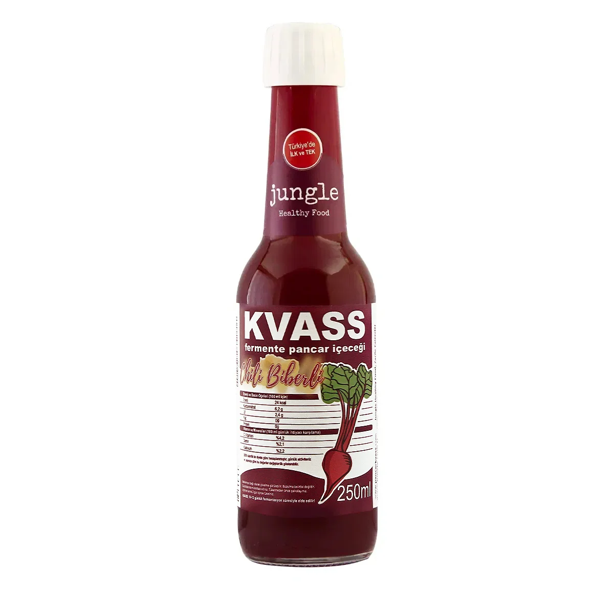 Jungle Pancar Kvass Acılı 250 ml.