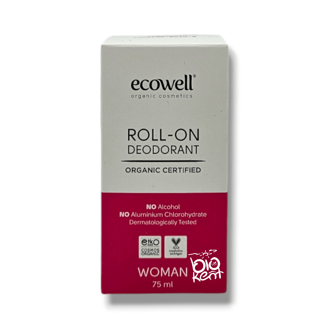 Ecowell Organik Roll On Deodorant (Kadın) 75 ml - Biokent Store