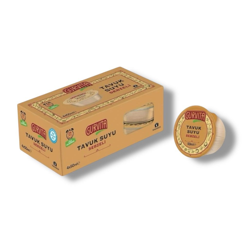 Gurvita Tavuk Suyu Sebzeli 50 Ml 32