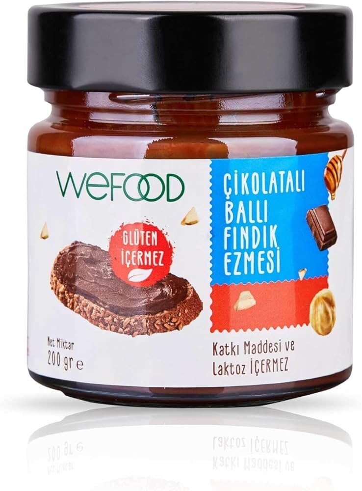 Çikolatalı Ballı Fındık Ezmesi 180gr - Biokent Glutensiz