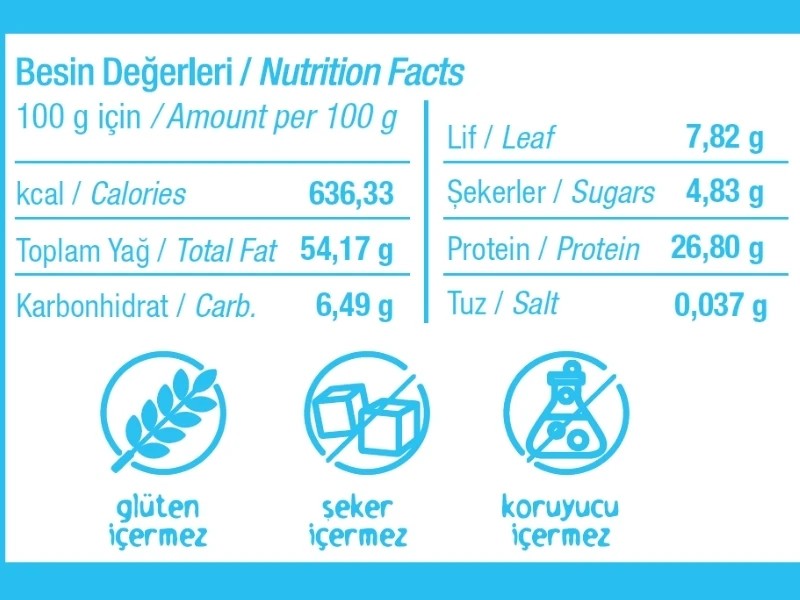 Ham Kakaolu Fıstık Ezmesi 300 g.