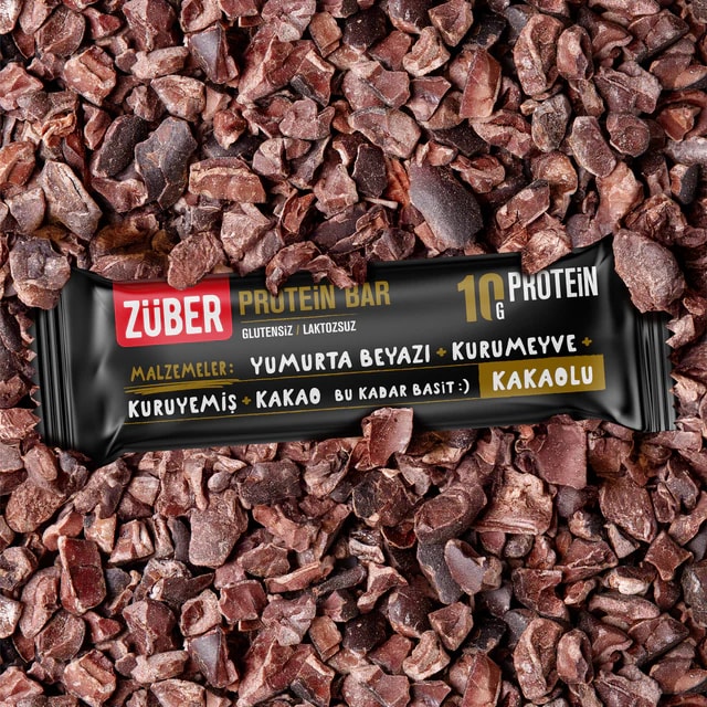 Züber Kakaolu Protein Bar 40gr