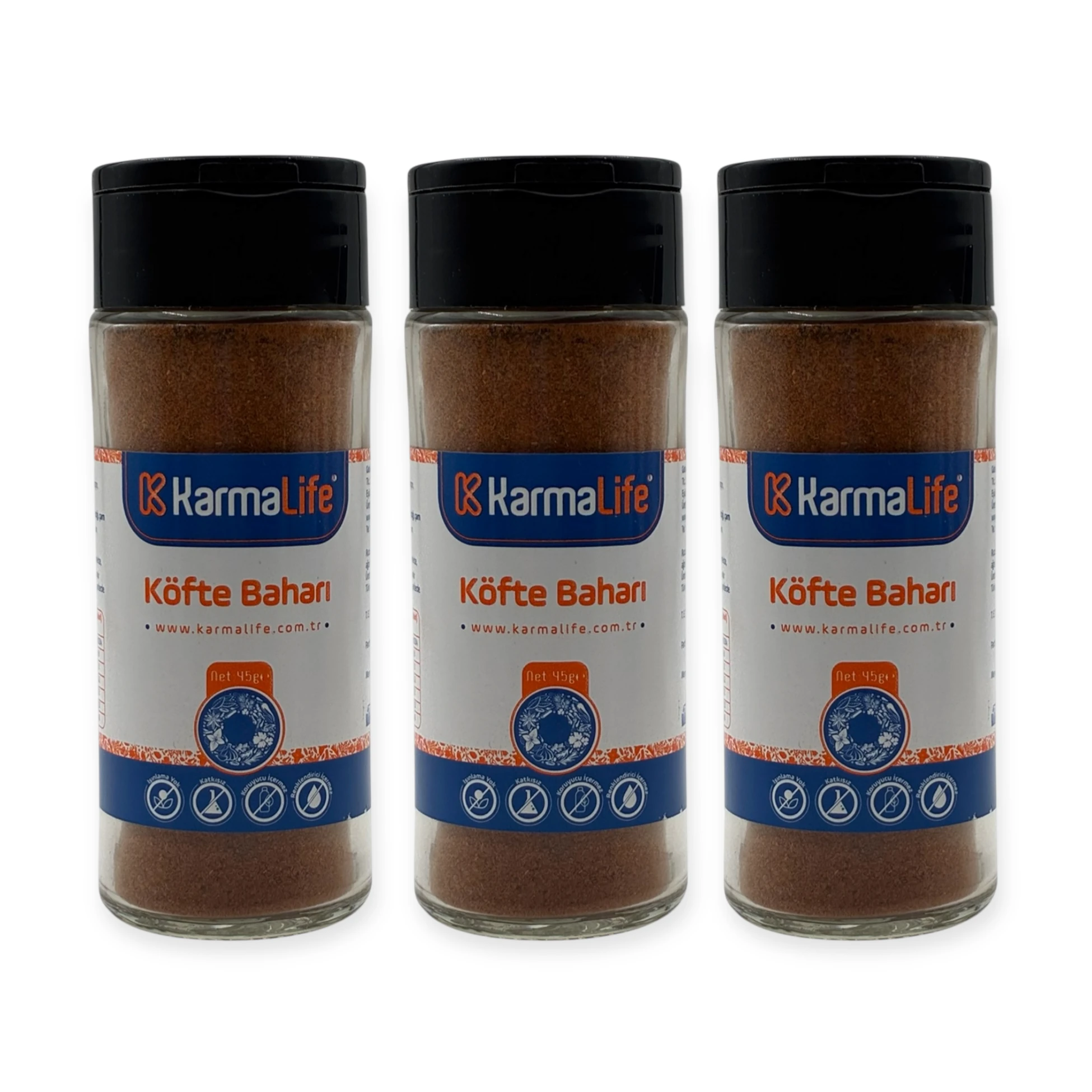 Karmalife Doğal Köfte Baharatı 45Gr X 3