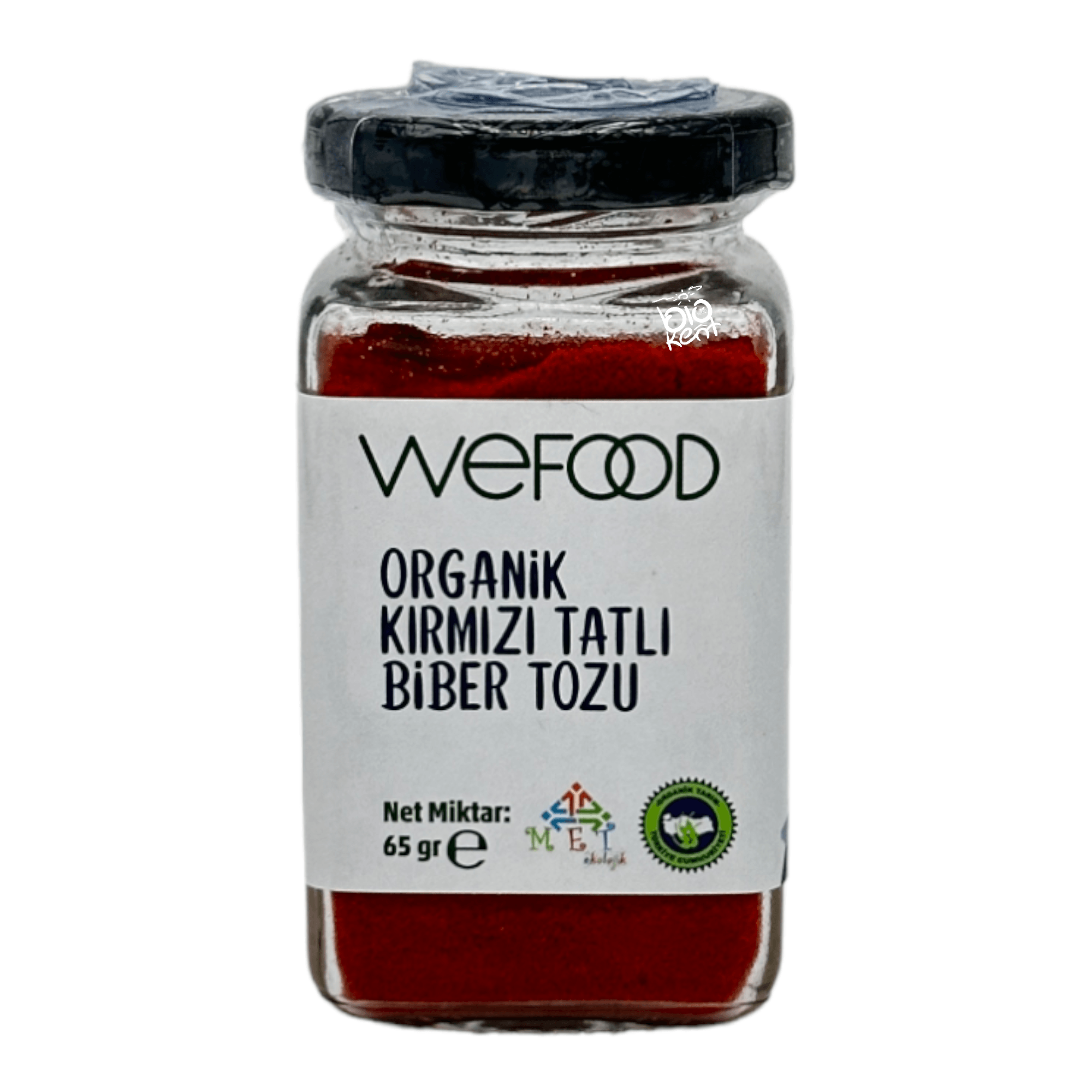Organik Tatlı Kırmızı Toz Biber 65gr