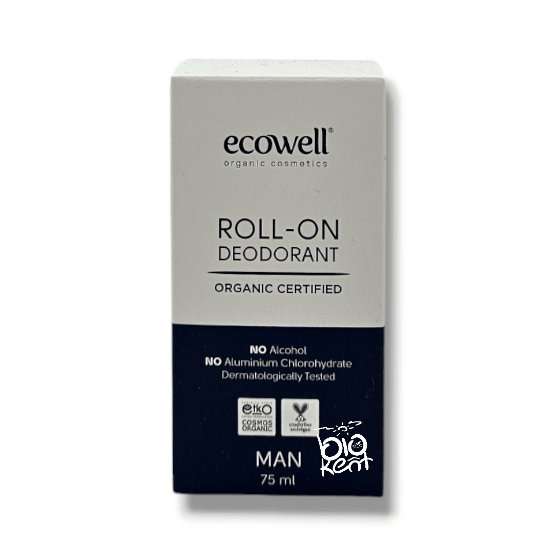 Ecowell Organik Roll On Deodorant (Erkek) 75 ml - Biokent Store