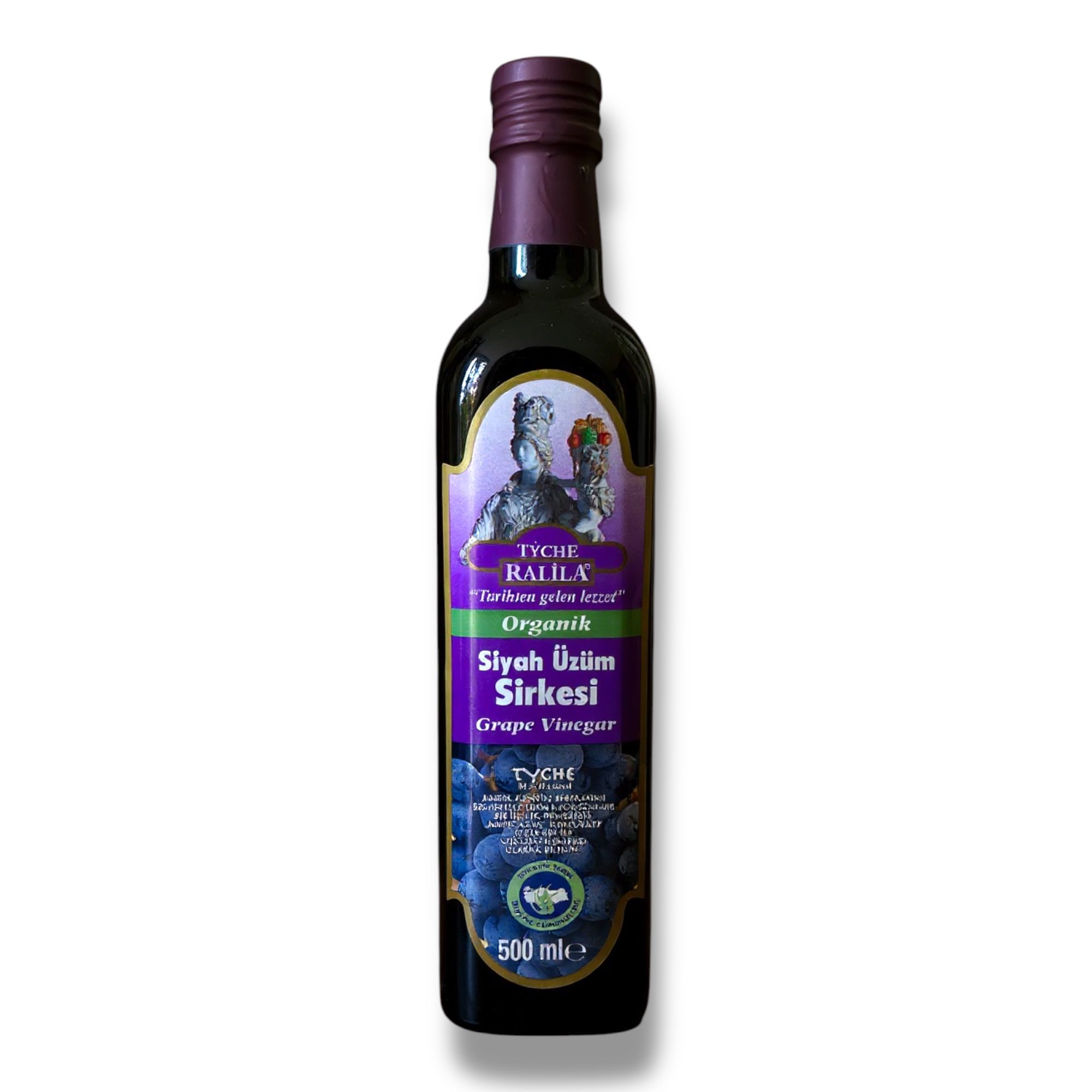 Ralila Organik Siyah Üzüm Sirkesi 500ml