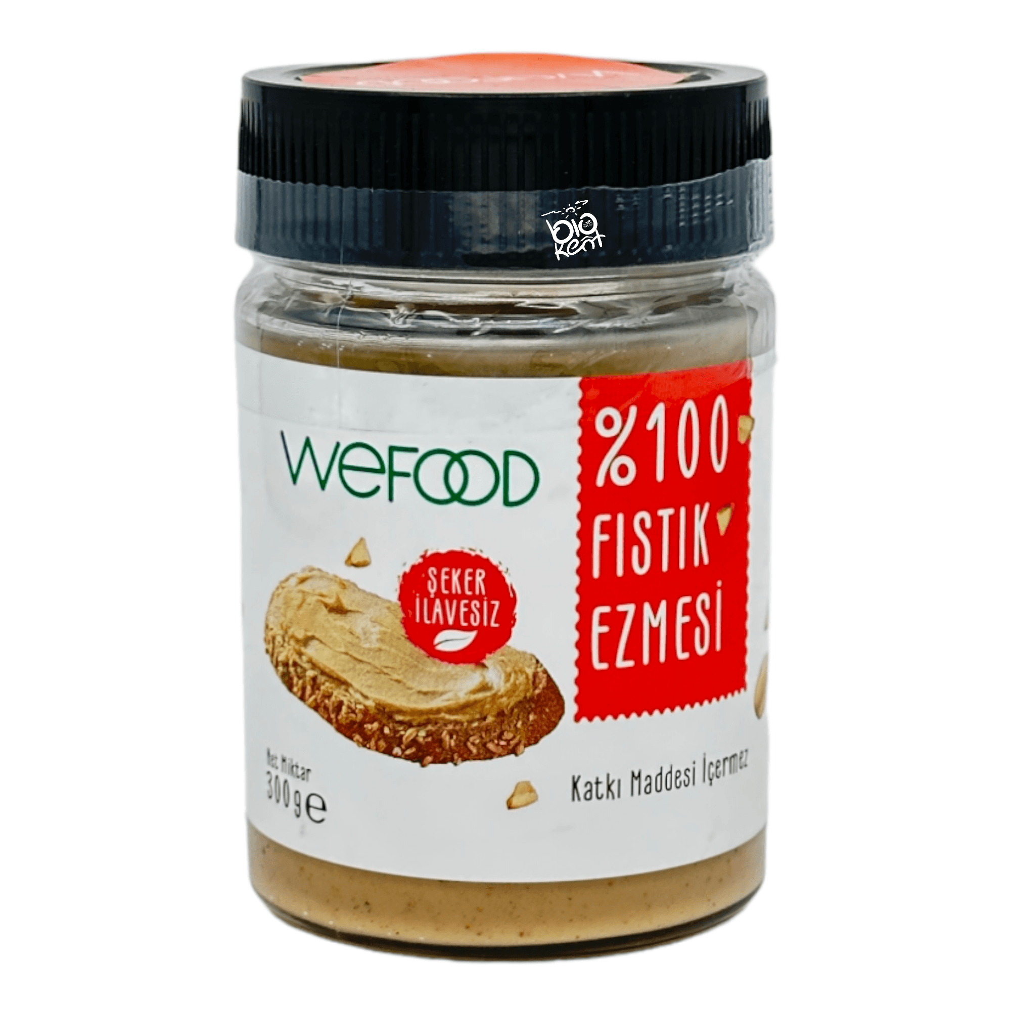 Wefood Glutensiz Şeker İlavesiz Yer Fıstığı Ezmesi Sade