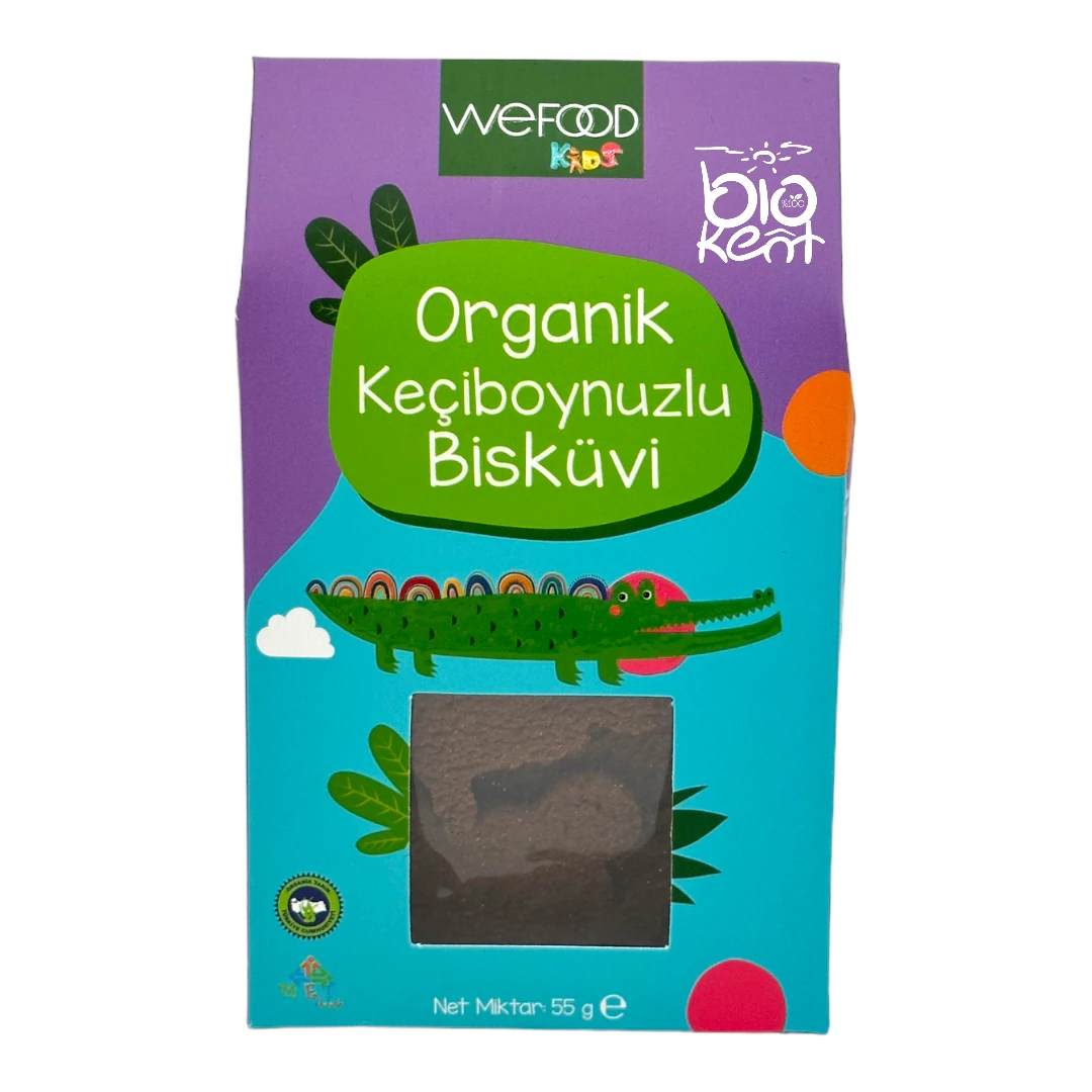 Organik Keçiboynuzlu Bisküvi 55 gr - Biokent Bebek