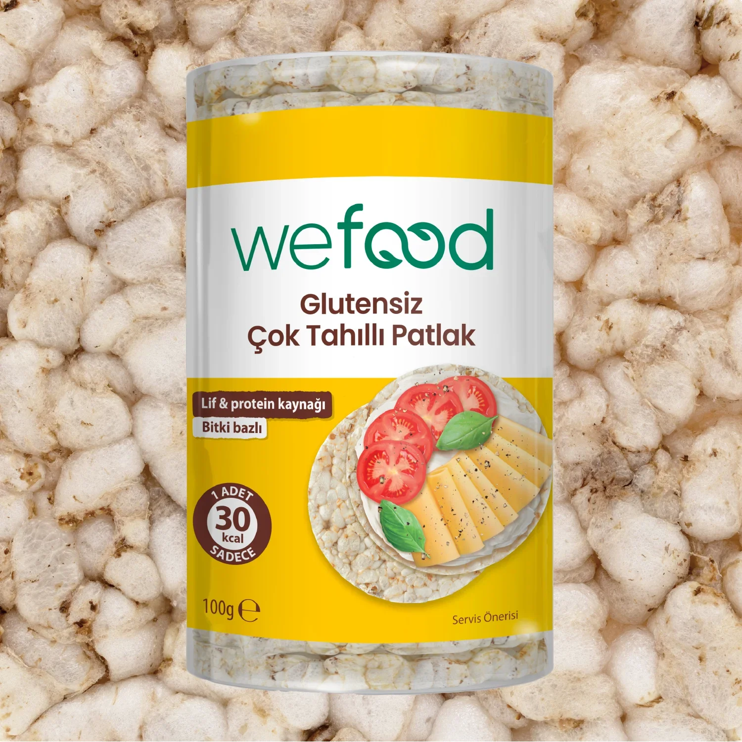  Çok Tahıllı Patlak 100 gr