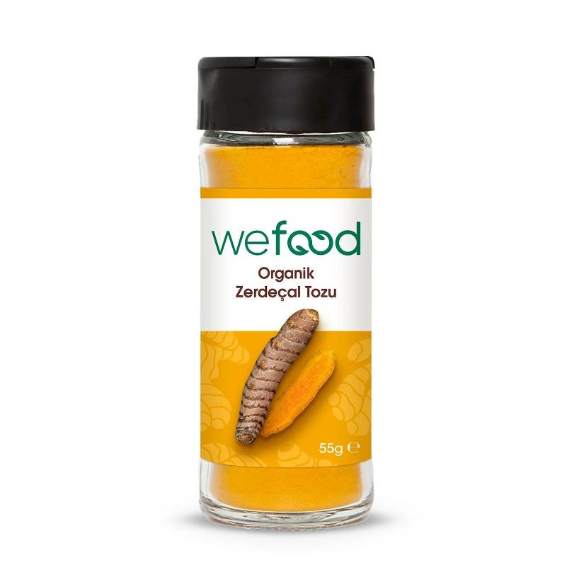 Wefood Organik Zerdeçal Tozu 85gr - Biokent Organik