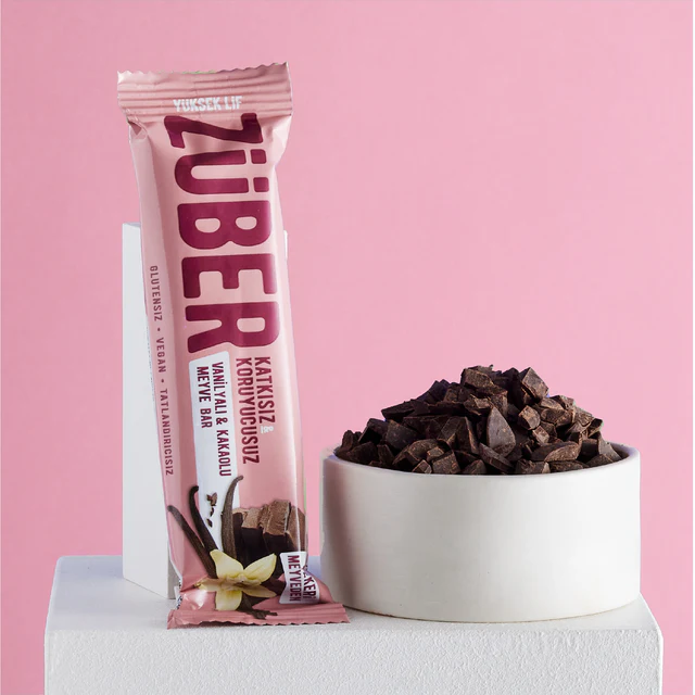 Züber Meyve Bar Vanilyalı ve Kakaolu