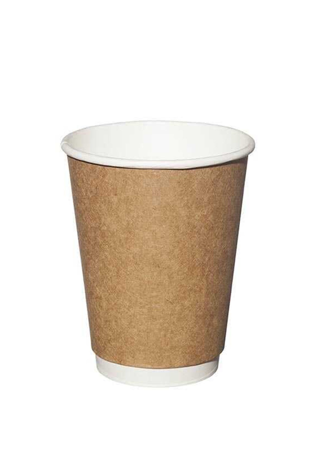 Ekonomik 14 oz Kraft Double Wall Bardak - 50 adet