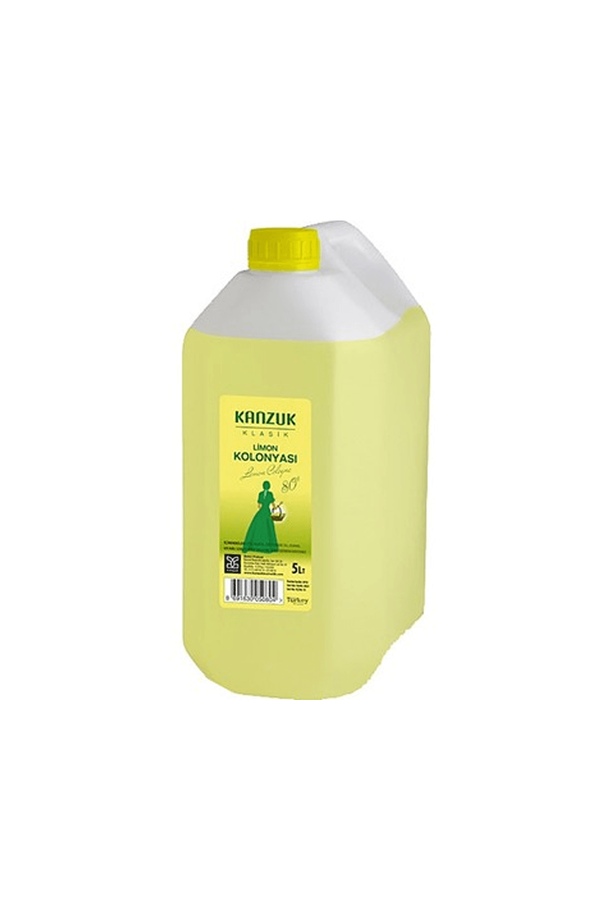 Kanzuk 80 Derece 5 lt Limon Kolonyası