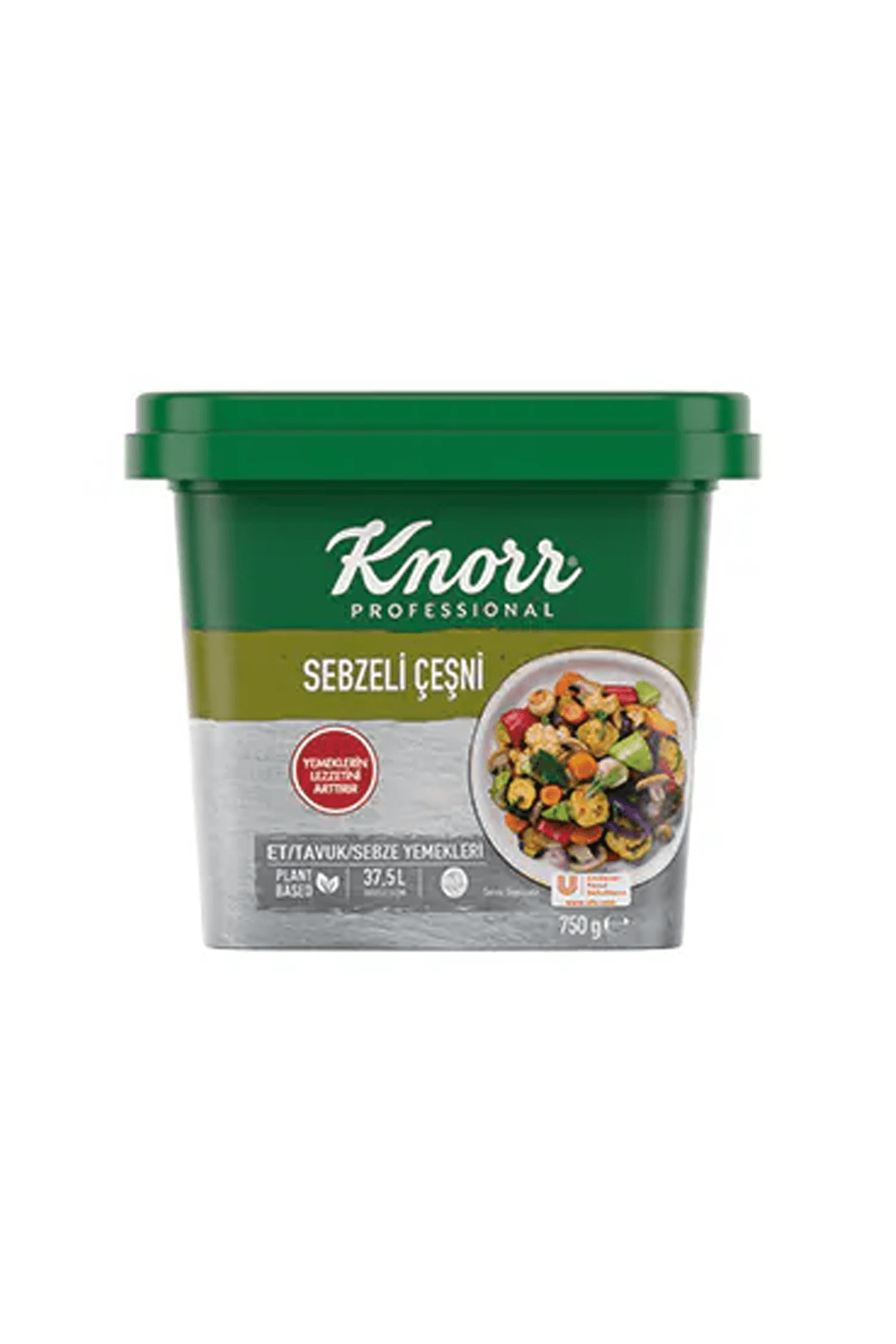 Knorr Sebzeli Çeşni  750 G x 6 Adet (Koli)