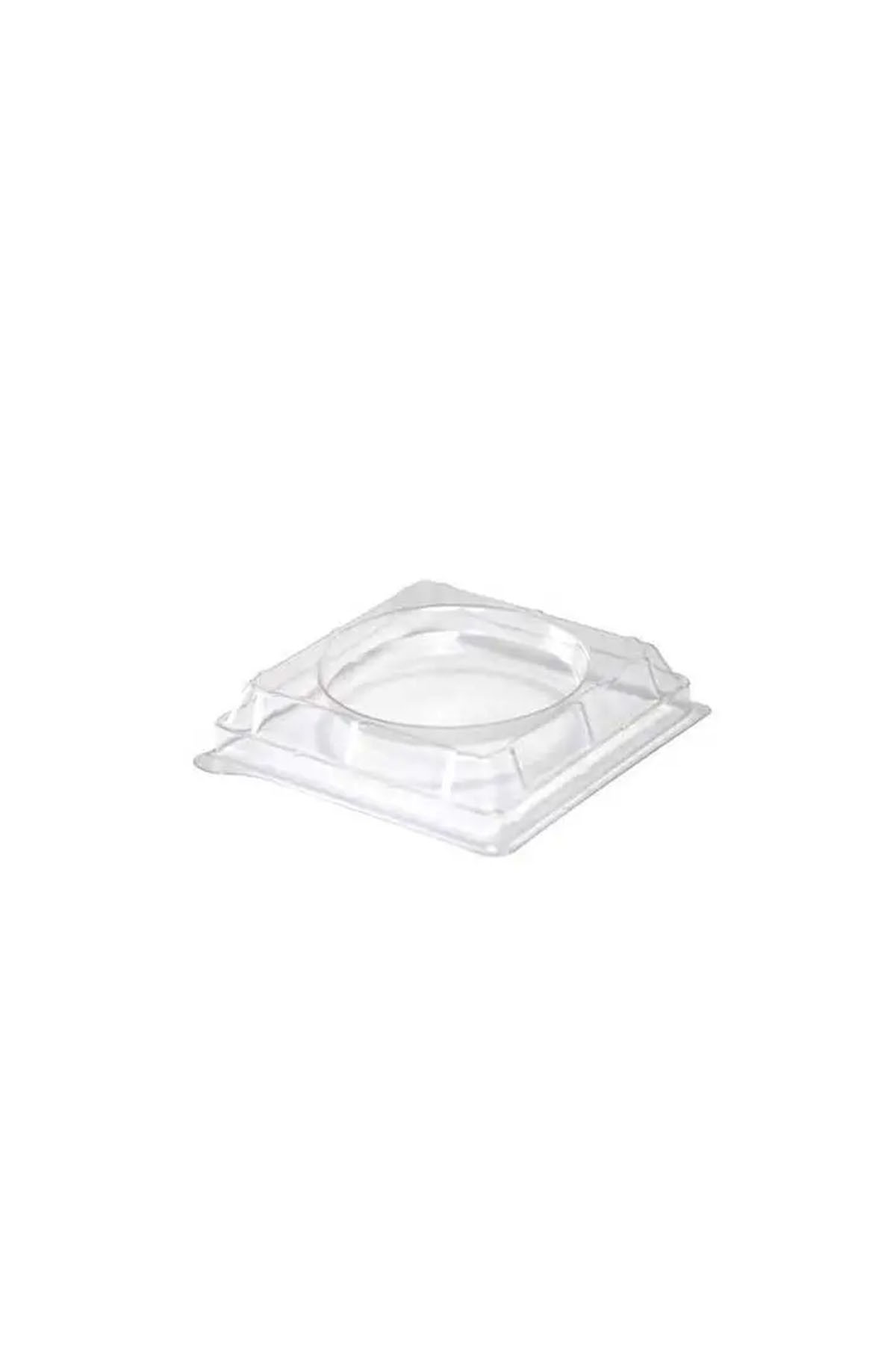 Plastik Mini Kap Kapağı (Düz) 60 cc - 50 adet