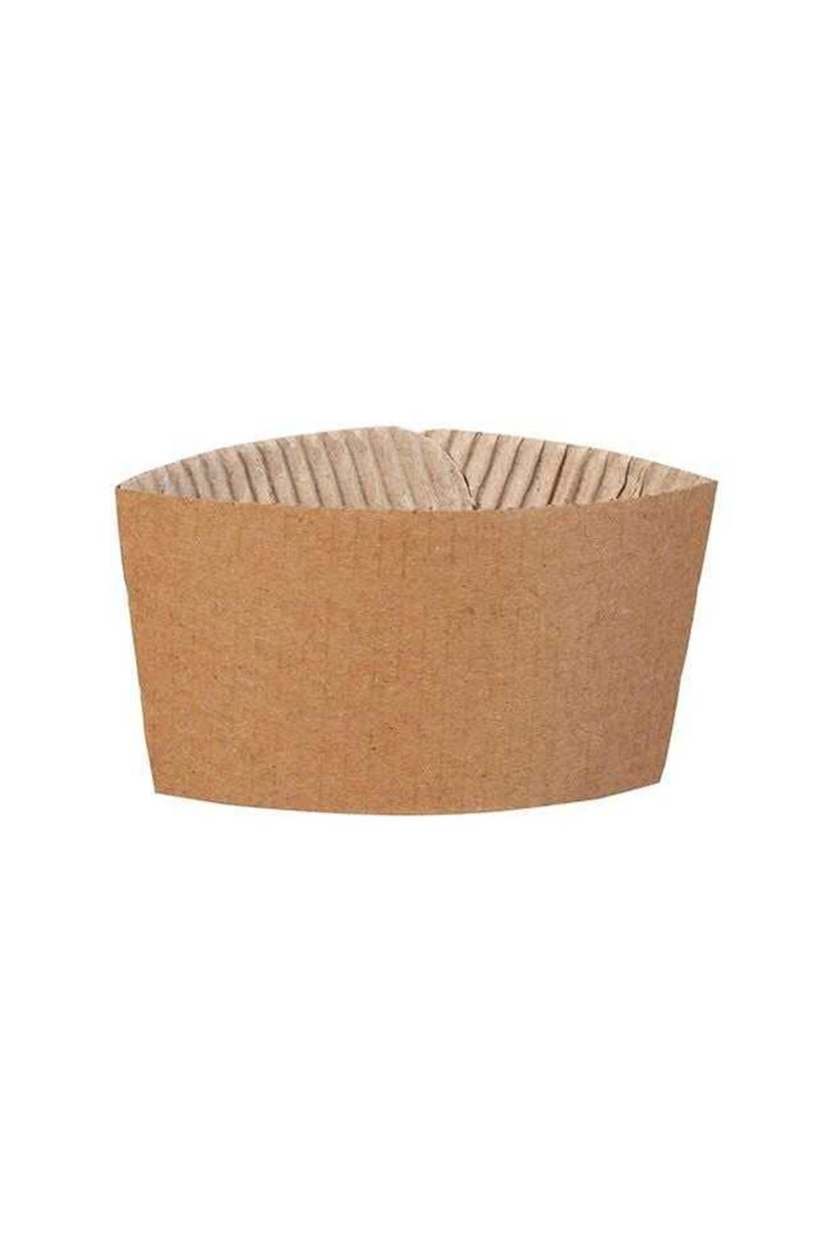 8oz - 9oz - 12oz Kraft Karton Bardak Kılıfı - 100 adet