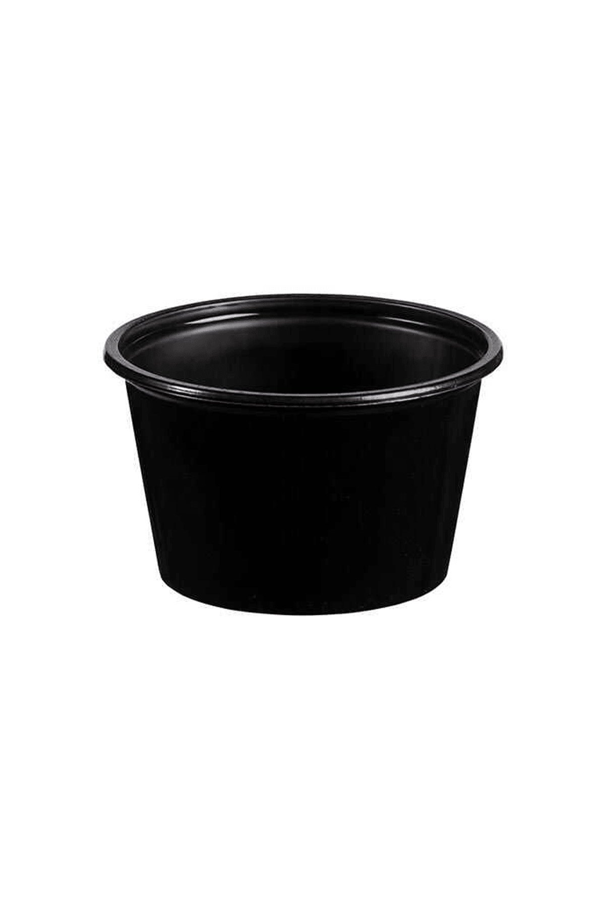 Plastik Siyah Sos Kabı 80 cc - 1000 adet