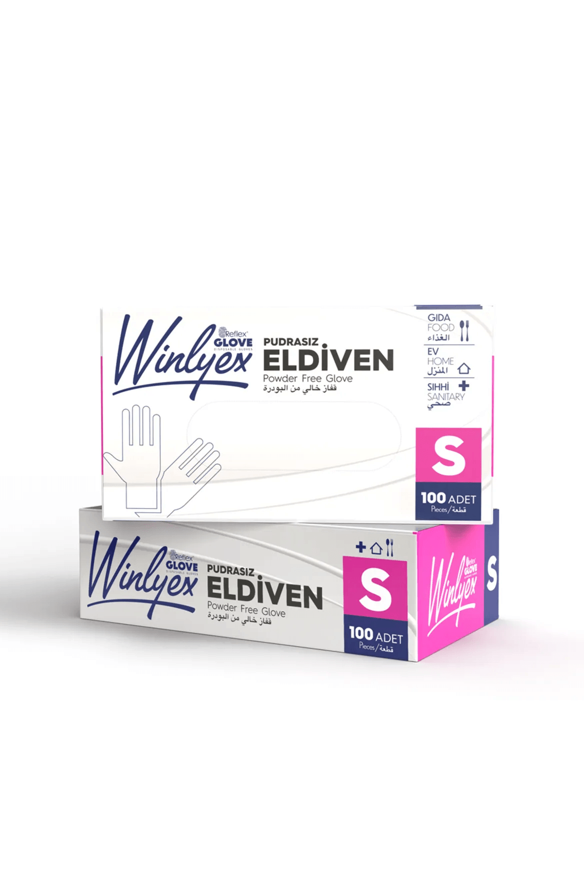 Winlyex Eldiven Pudrasız Küçük ( S ) - 100 adet