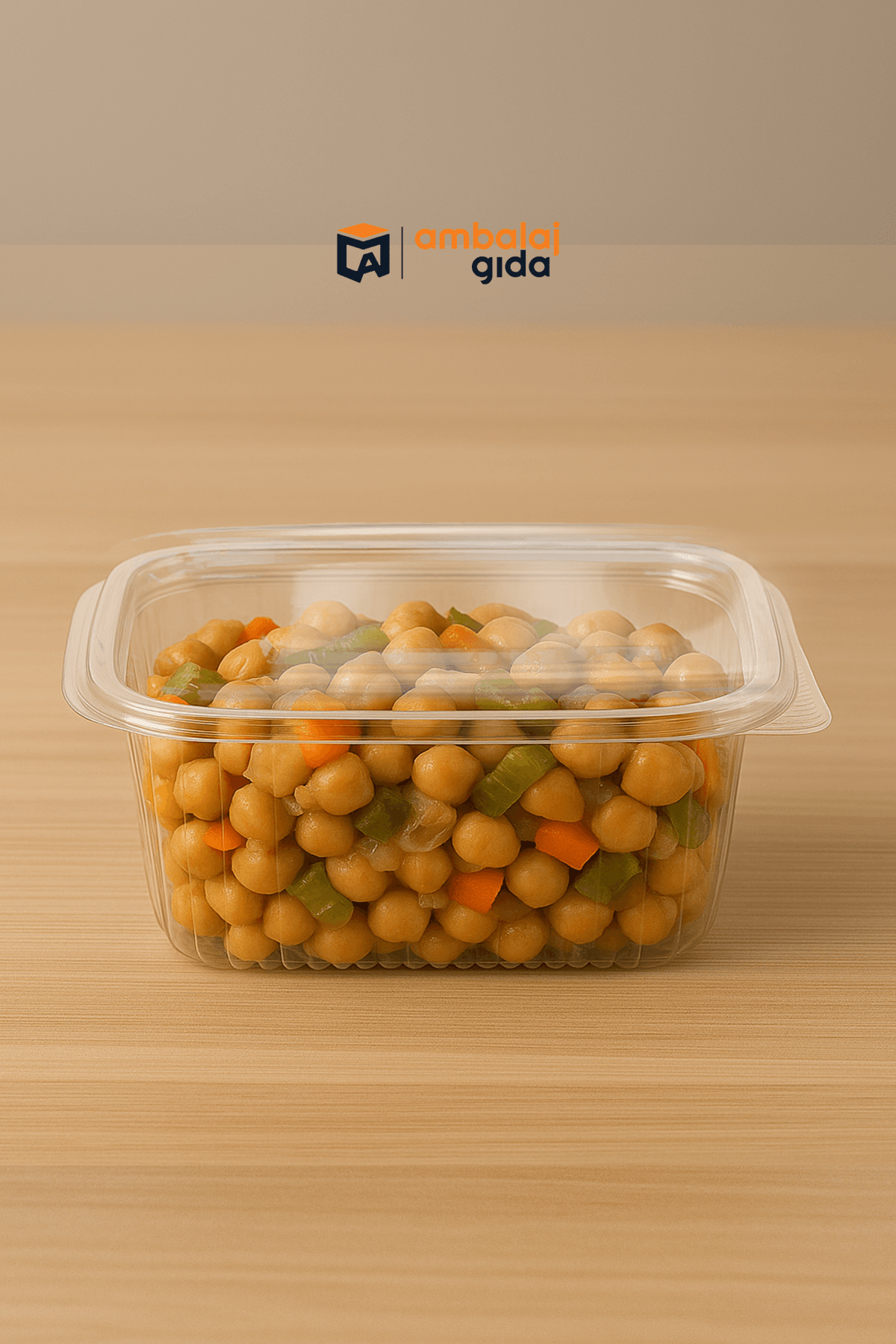 1000 gr Sızdırmaz Saklama Kabı - Kullan At Kapaklı Kase