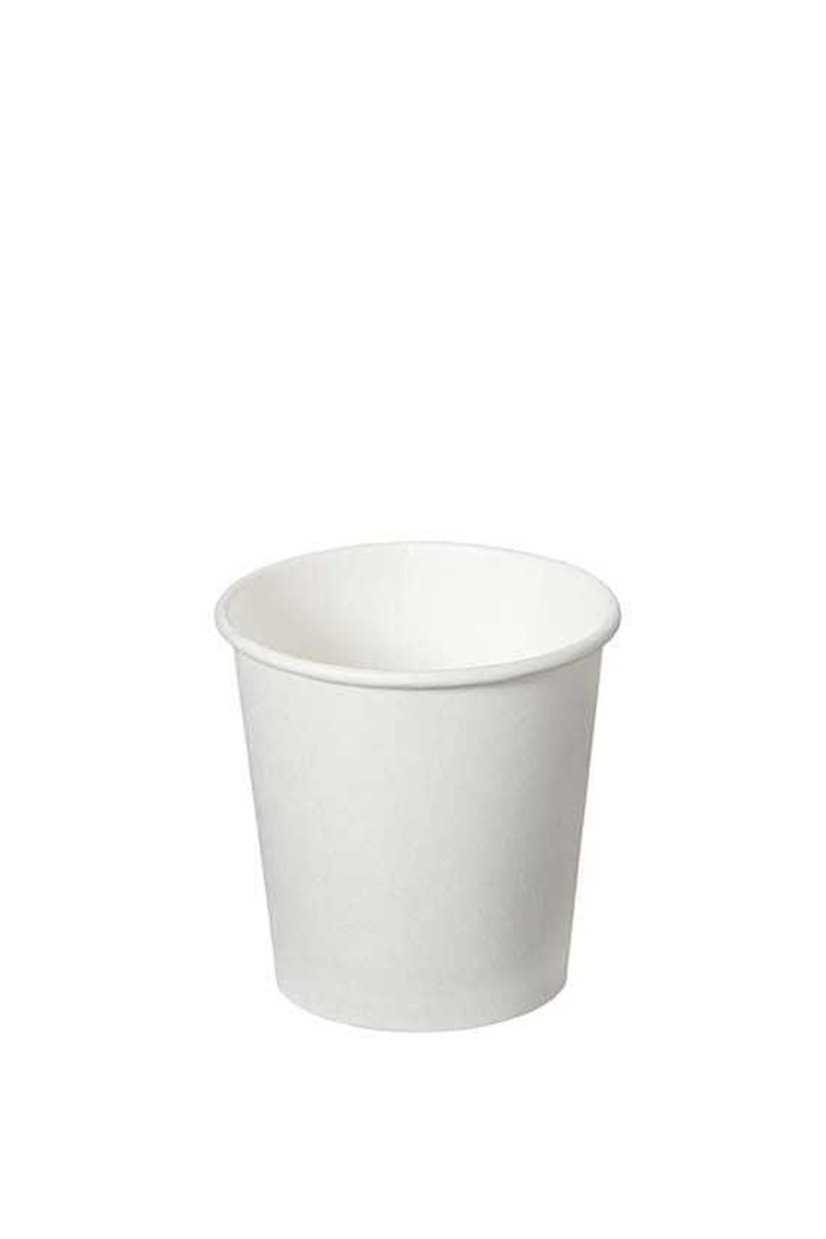 4 oz Beyaz Karton Bardak - 100 adet
