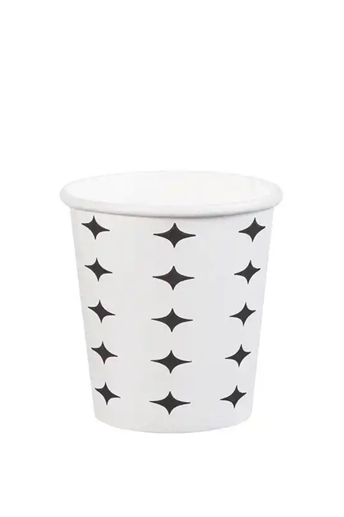 7 oz Yıldız Desen Karton Bardak - 50 adet