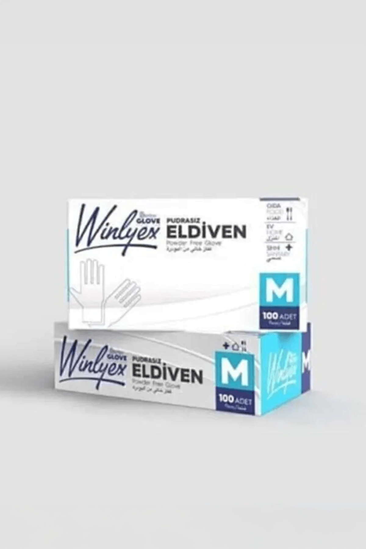 Winlyex Eldiven Pudrasız Orta (M) - 100 ADET