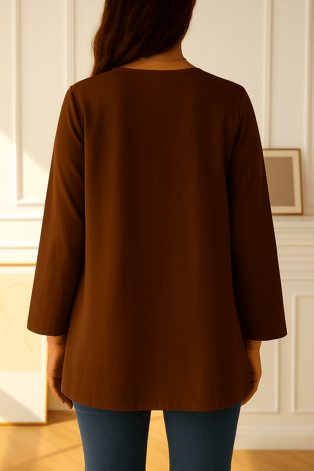 Önü Bağlamalı Kimono Tunik