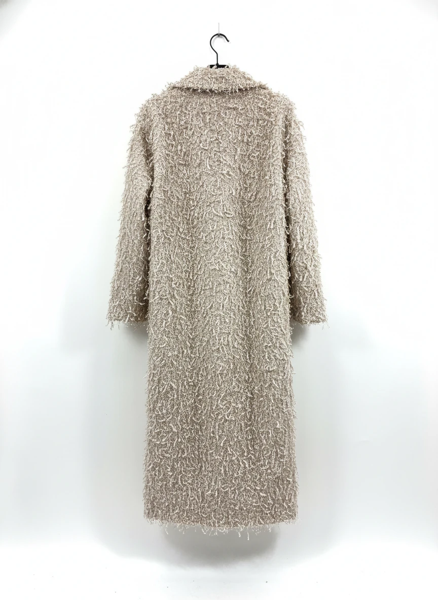 Premium Kürklü Uzun Oversize Kadın Tasarım Astarlı Kaban