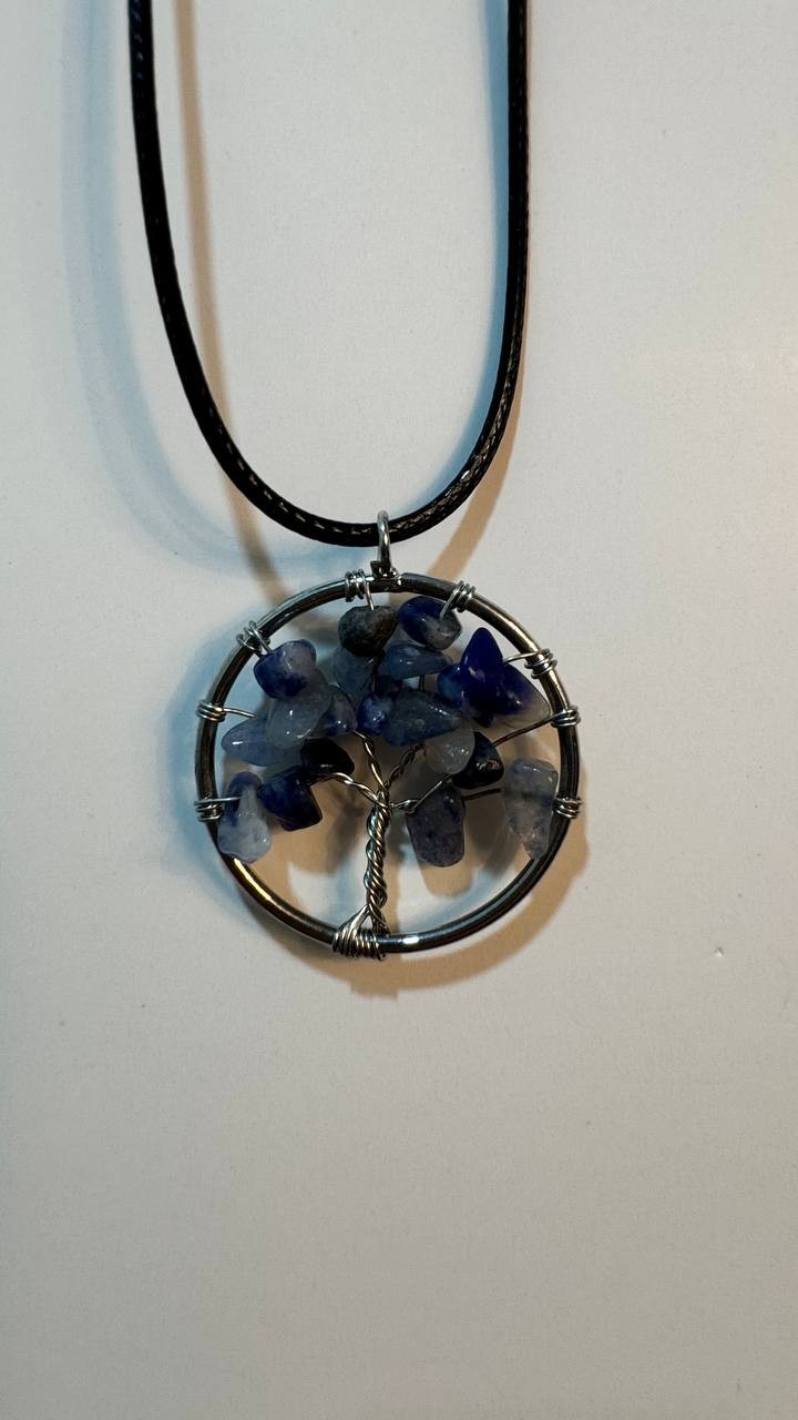 Hayat Ağacı Kolye (Lapis Lazuli) 