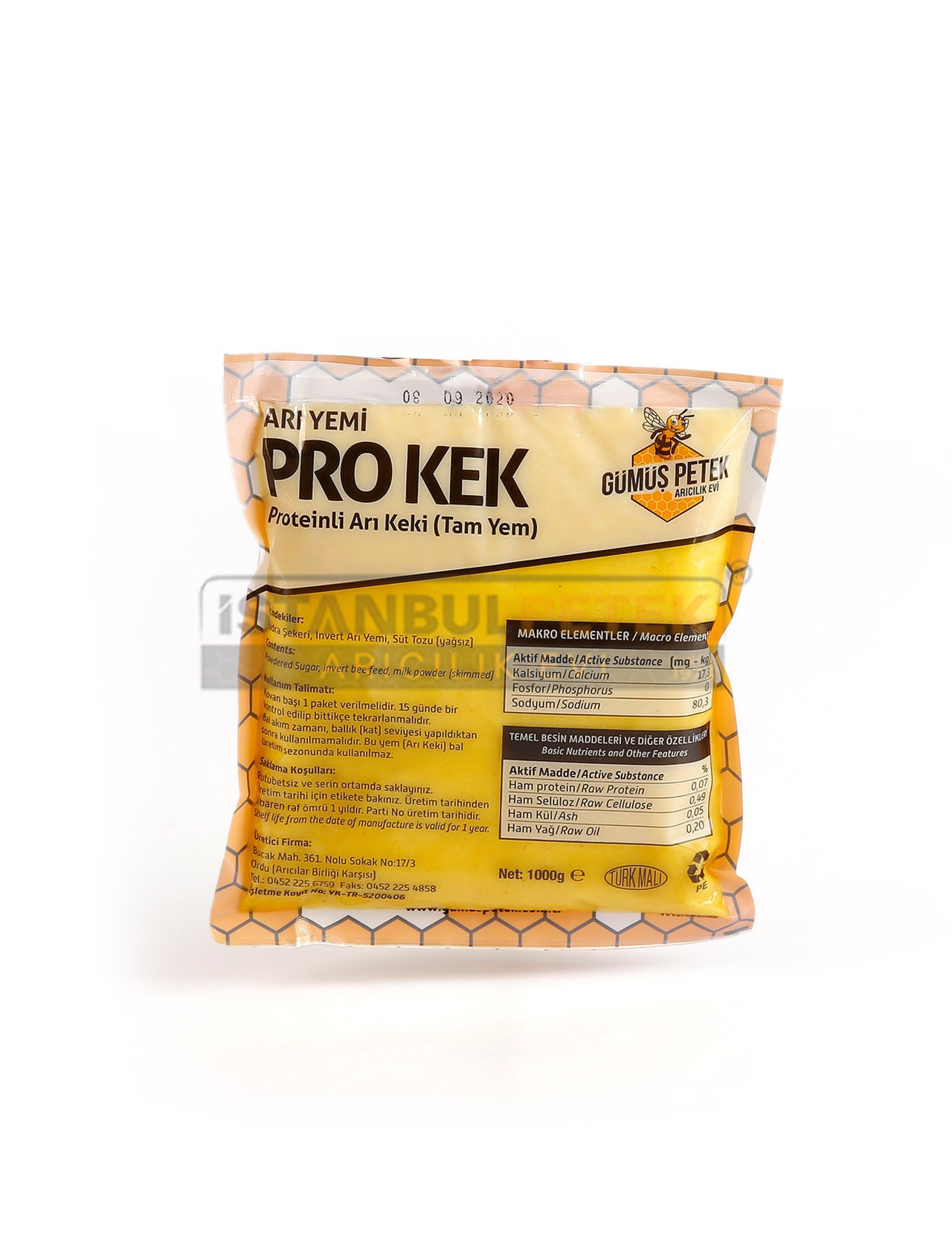 Pro Kek (Gümüş Petek) Proteinli  1 Kg.