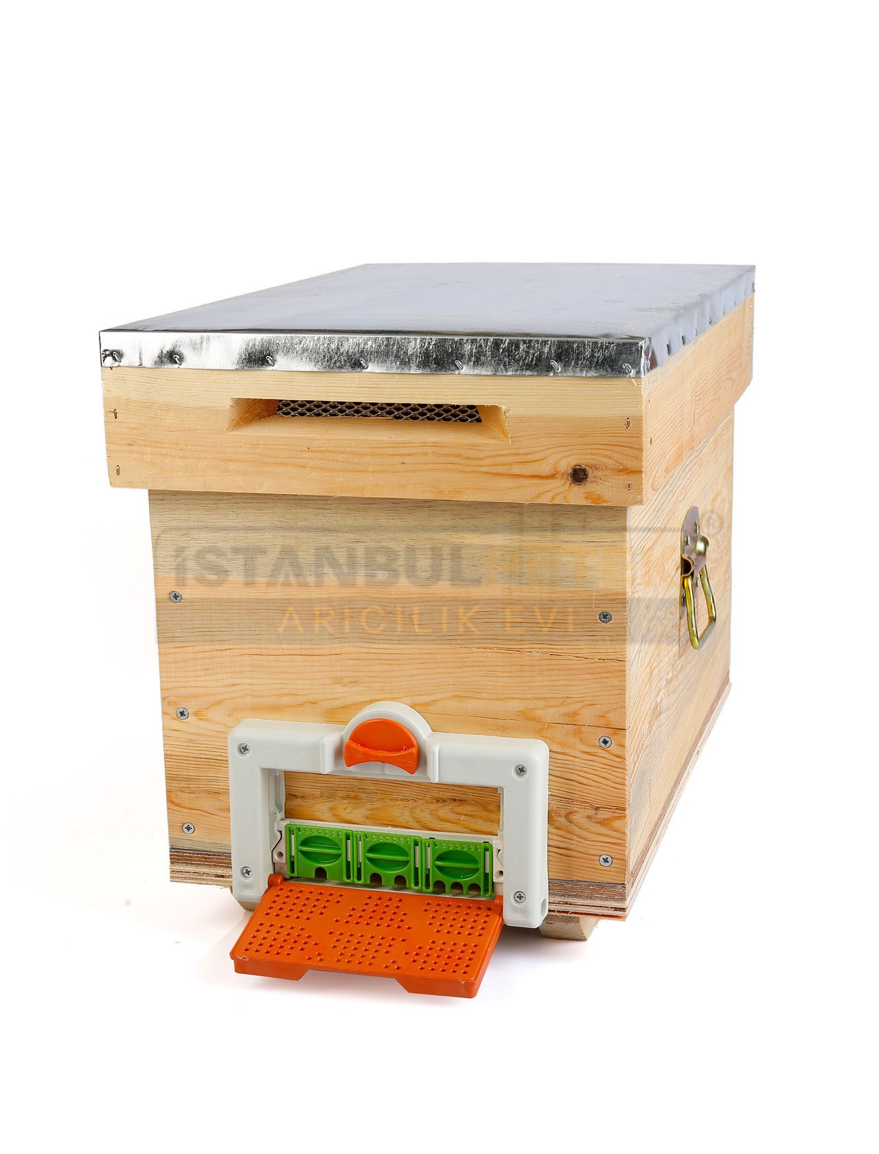 Ruşet Hive Wooden 6 Frame Capacity Frame Included