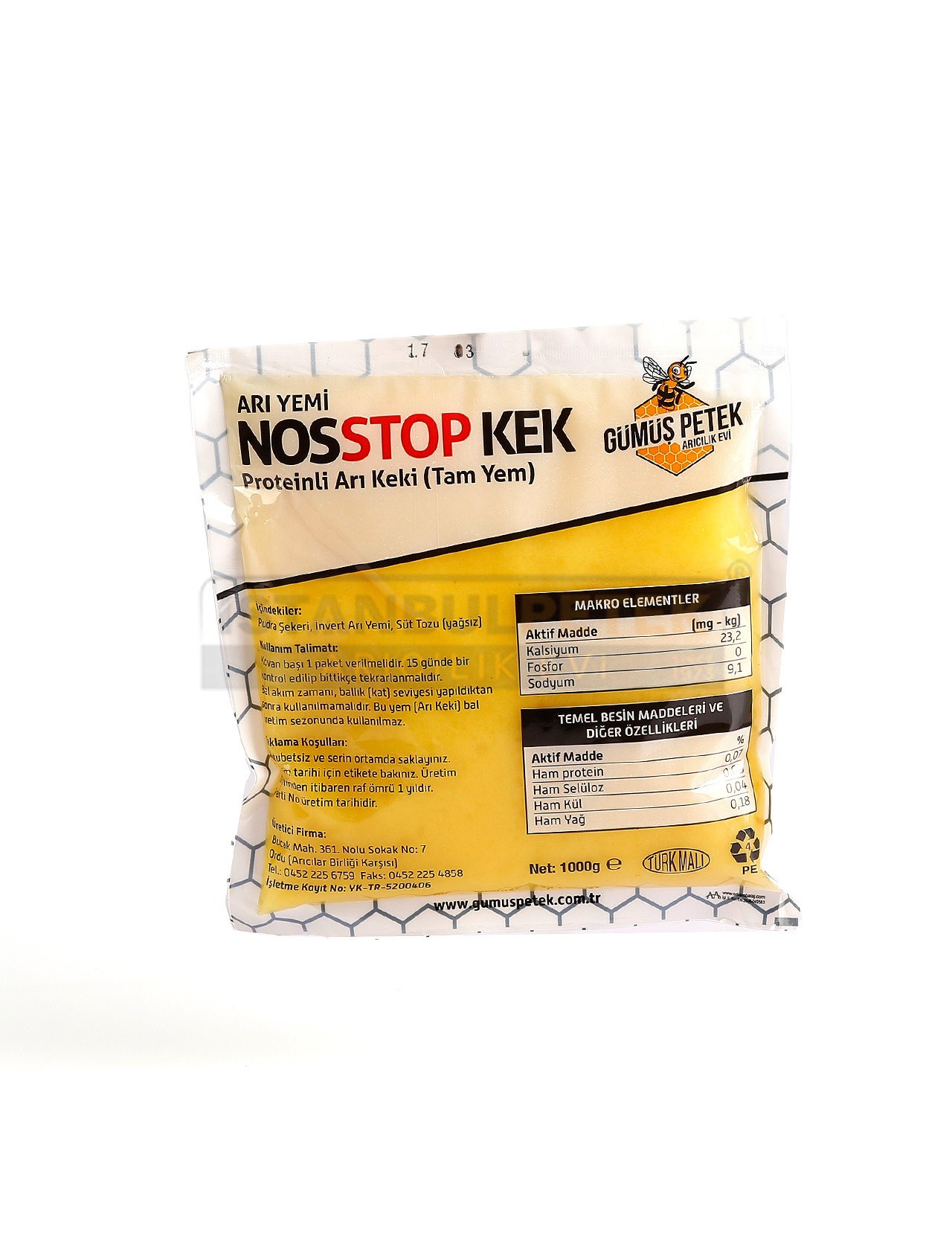 Nosstop (Gümüş Petek) 1 Kg.