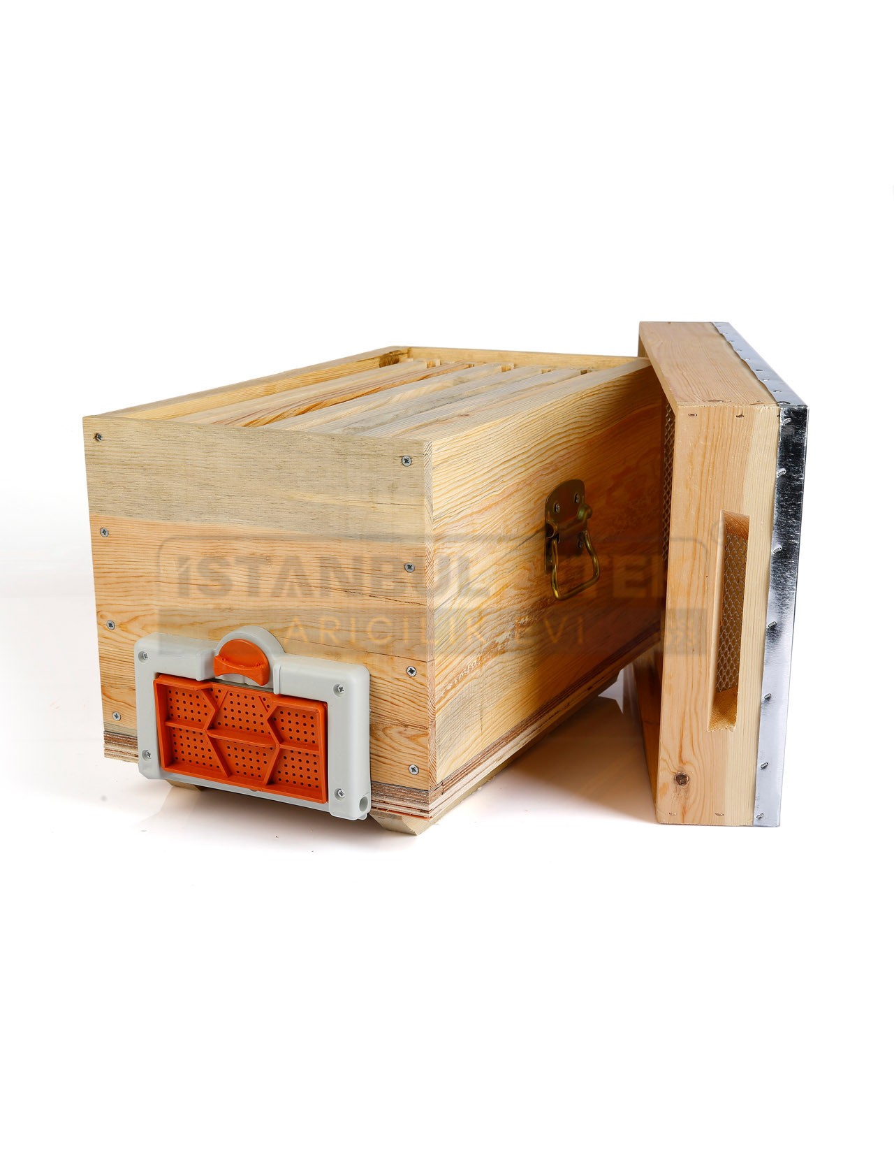 Ruşet Hive Wooden 6 Frame Capacity Frame Included