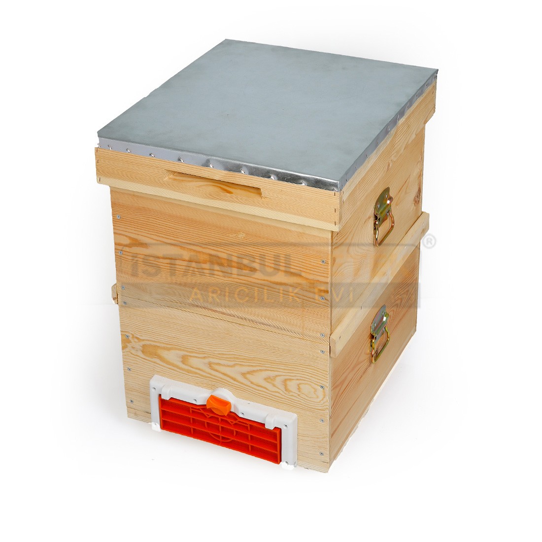 Beehive - 2 Tiers with Wooden Base