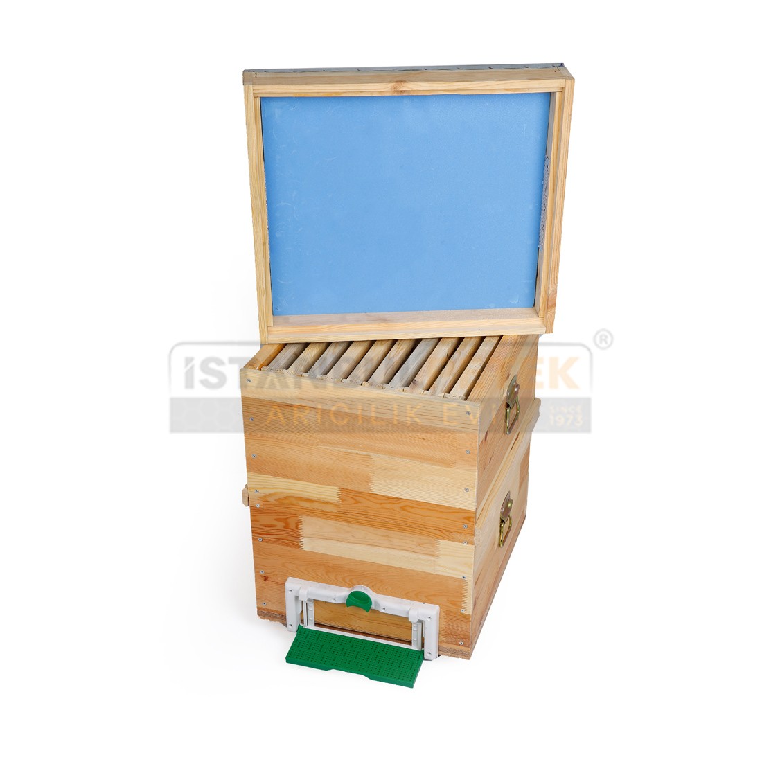 Beehive - 2 Tiers with Wooden Base (Super)