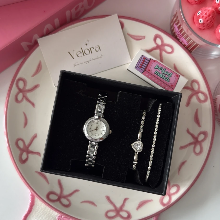 Gümüş mini vintage set