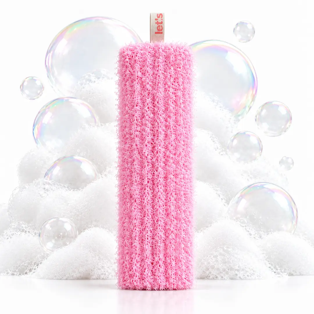 Süper Esnek Pembe Banyo Lifi