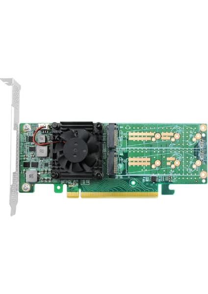 LRNV9547L-4I Pcı-E X16 To Quad M.2 Nvme SSD Switch Adapter