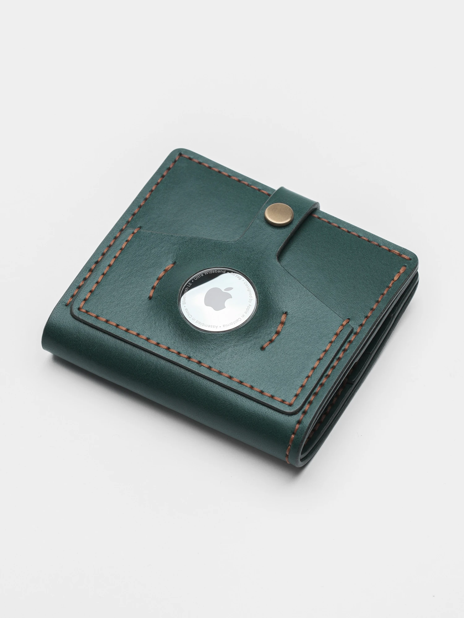 Reserve Bifold Deri Cüzdan - Tag Cepli - Yeşil 