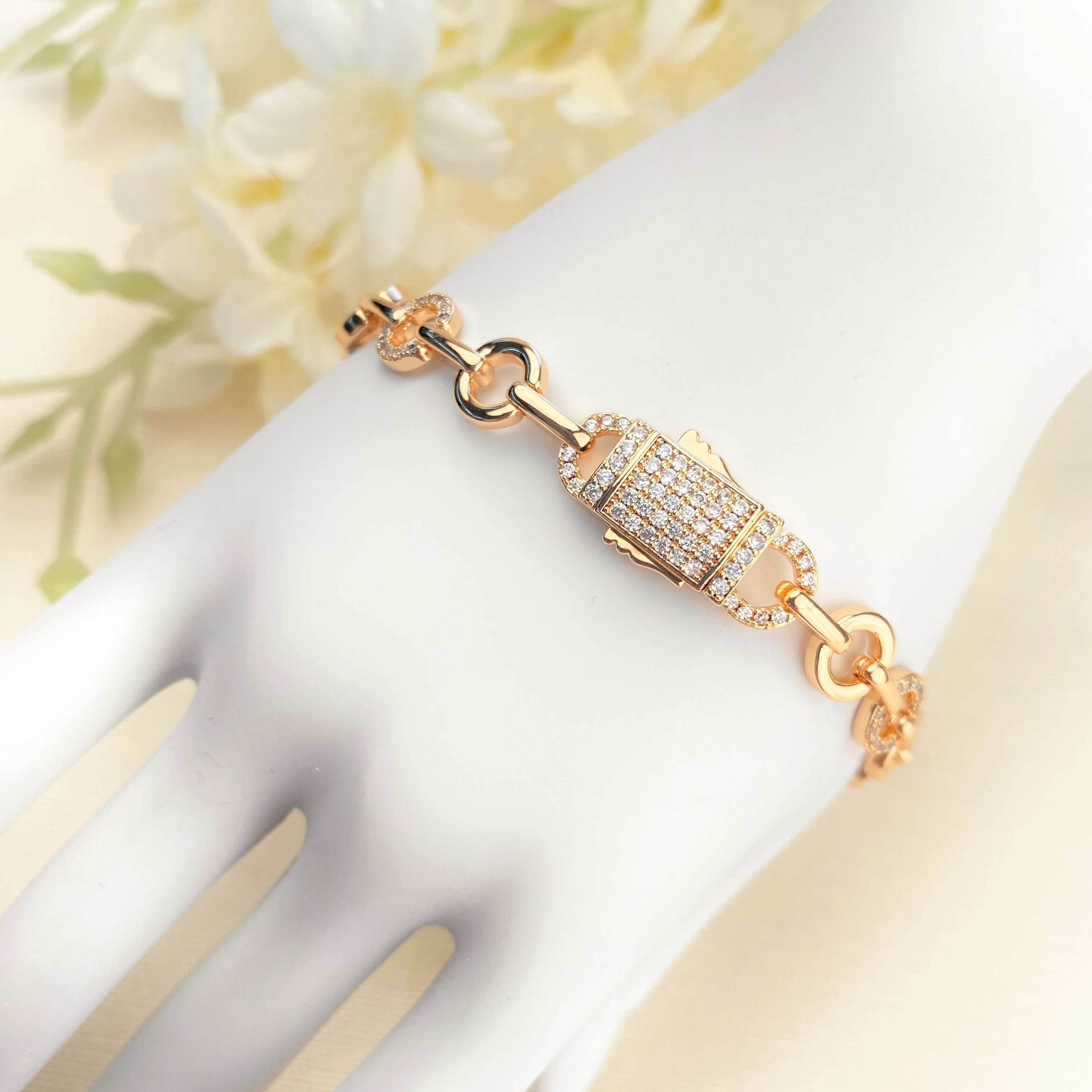 Gurmet Bileklik Kuyumcu Model Çelik Kararmaz Xuping Vip Seri Yüksek Kalite 21cm