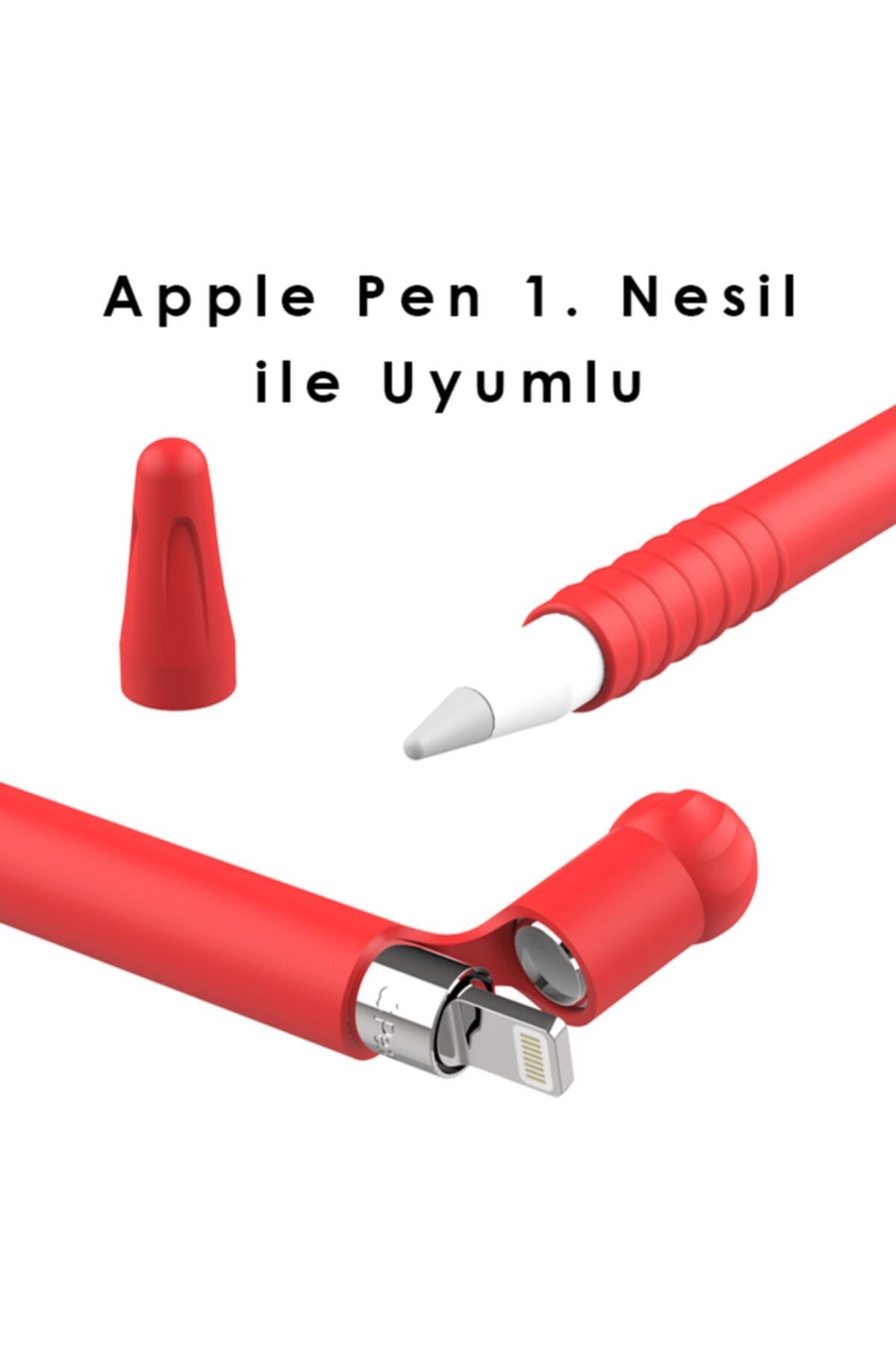 Pencil 1. Nesil Uyumlu Silikon Koruma Kılıfı Turkuaz