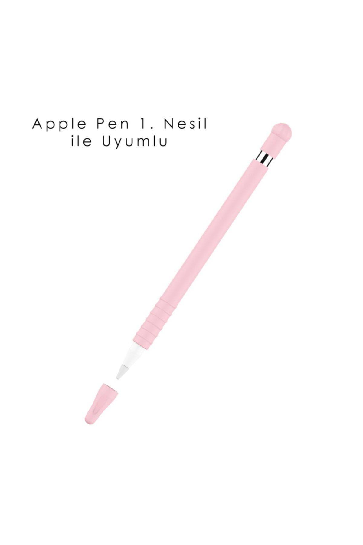 Pencil 1. Nesil Uyumlu Silikon Koruma Kılıfı Pembe