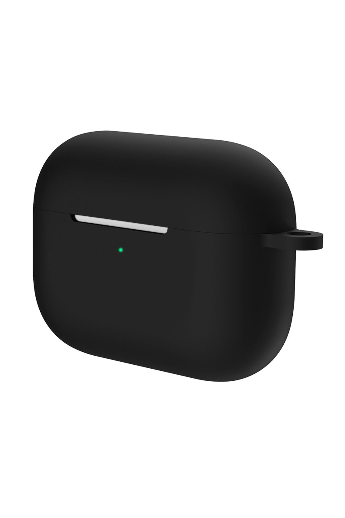 Koruyucu Kapak Airpods Pro Ile Uyumlu Kancalı Silikon Kılıf Beyaz